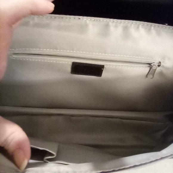 Beijo Patent Dark Blue Purse - Picture 14 of 14